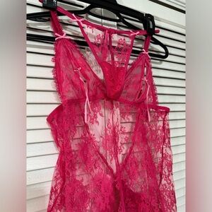 Victoria’s Secret Sexy Little Things Y2K Pink lace Set lingerie